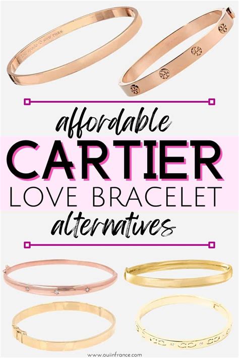 best cartier bracelet dupe|alternatives to cartier love bracelet.